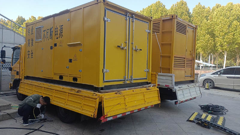 武威柴油发电机组和UPS电源配合使用时的注意事项